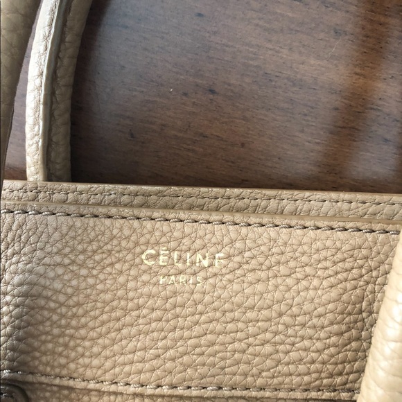 Authentic Celine bag. Some loss of shape but otherwise decent condition. - Picture 8 of 9